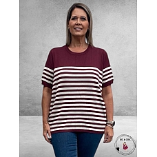 KAFFE CURVE Trui Lizzy Windsor/Turtledove